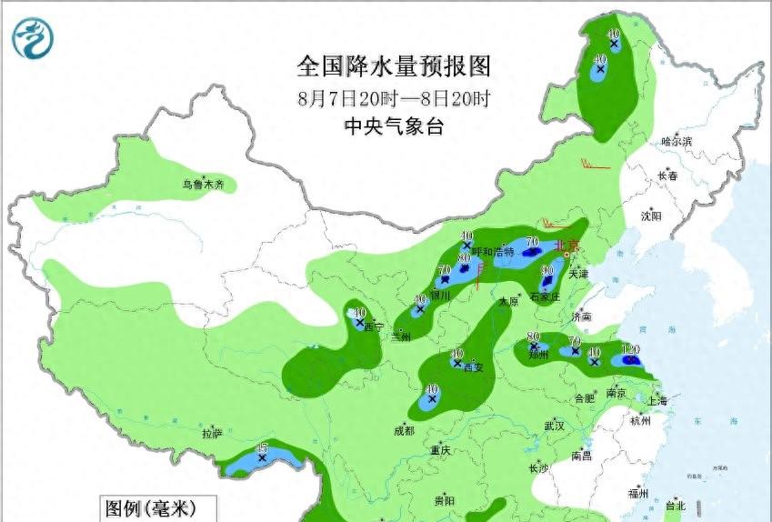 11号台风倒计时，新一轮大范围强降雨开启，11省暴雨局地大暴雨