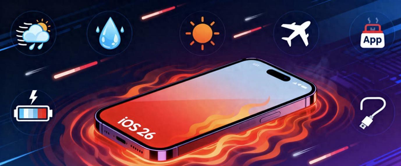 升级iOS26手机变烫电量狂掉？苹果公布原因并教你11个解决办法