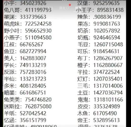 名字的基本要求